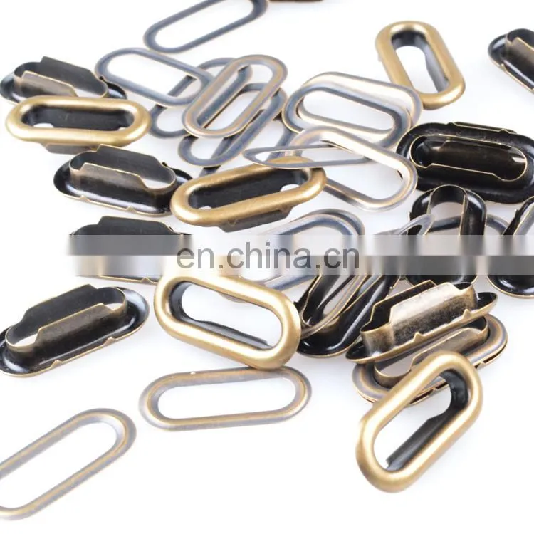 For Shoe 2015 Antique Brass Magic Metal Oval Grommet Eyelet