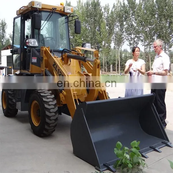 China 1.2T mini compact wheel loader ZL12F