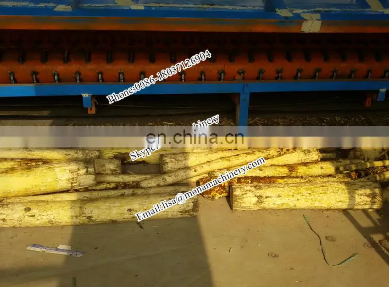 Ring wood debarking machine/three roller wood debarker/Rotary drum wood peeler
