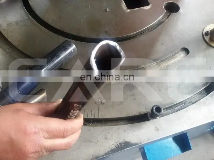 Automatic stainless steel pipe tube notcher machine
