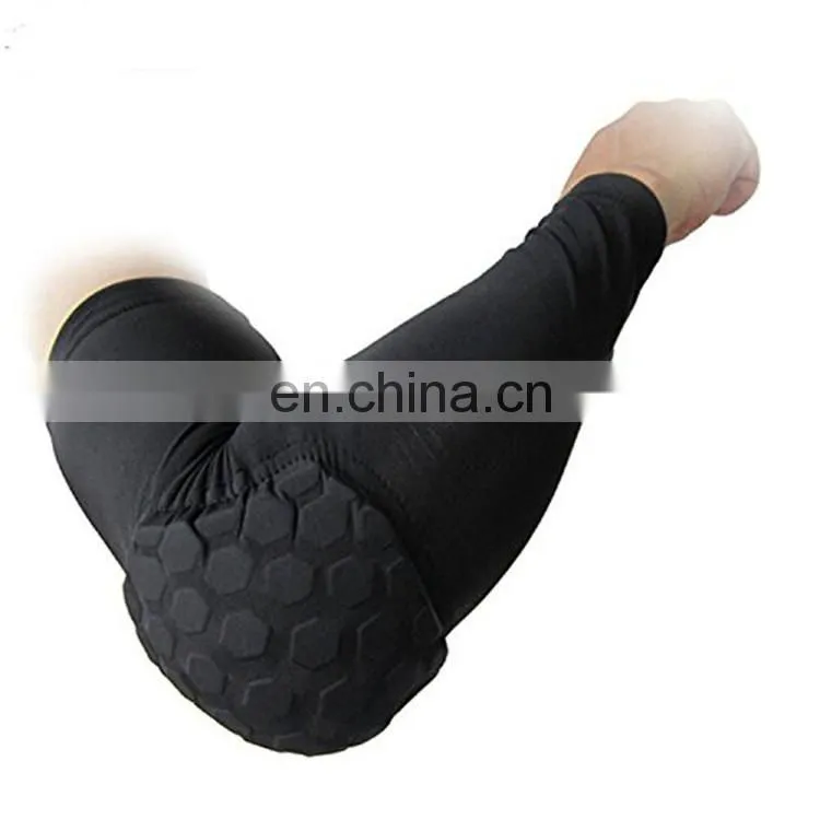 Compression Elbow Sleeve Arm Sleeves Elbow Brace with Honeycomb Pad
