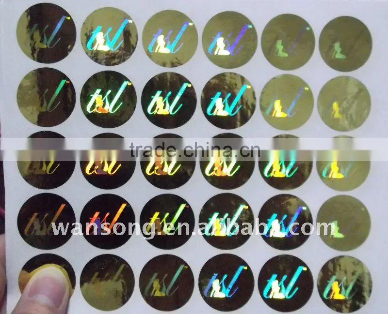 2d 3d hologram label sticker OEM logo hologram sticker