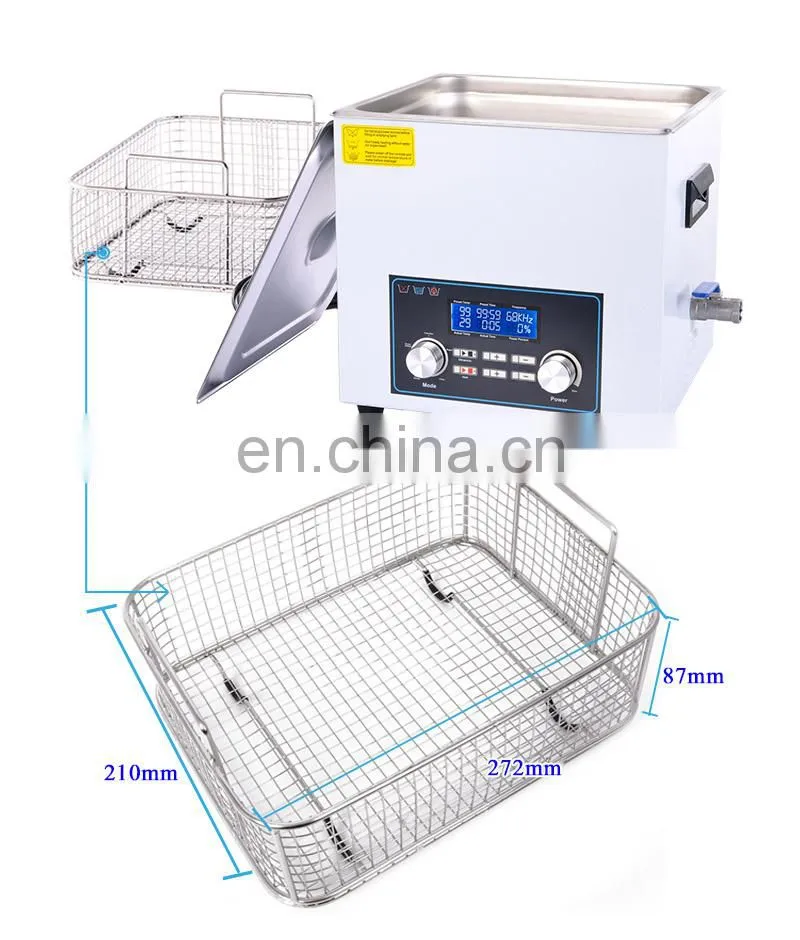 DK-410FTS 10L Ultrasonic Lab Equipment Cleaner with Fantastic LCD Screen