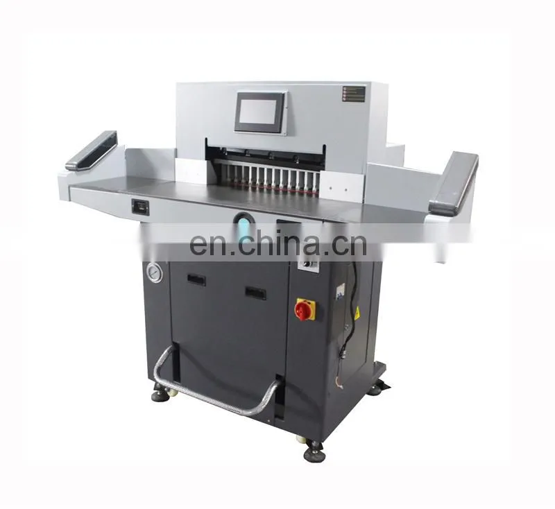 GC720HL POLAR card board guillotine paper cutter trimmer machine with side table and floating balls beads