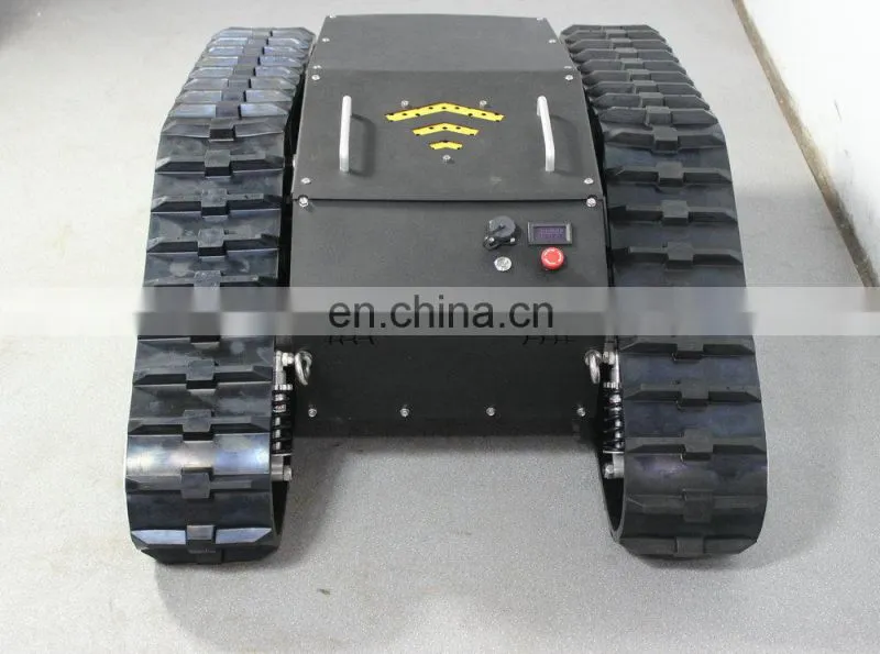 Wireless remote control tank car chassis robotic platform for robot development