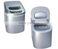silver color ice maker mini ice cube maker with CE/UL/ETL/GS approved