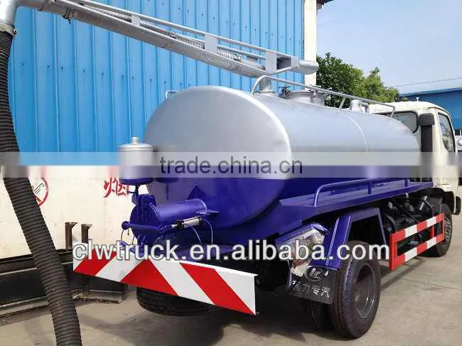 CLW 3-4cbm fecal suction truck