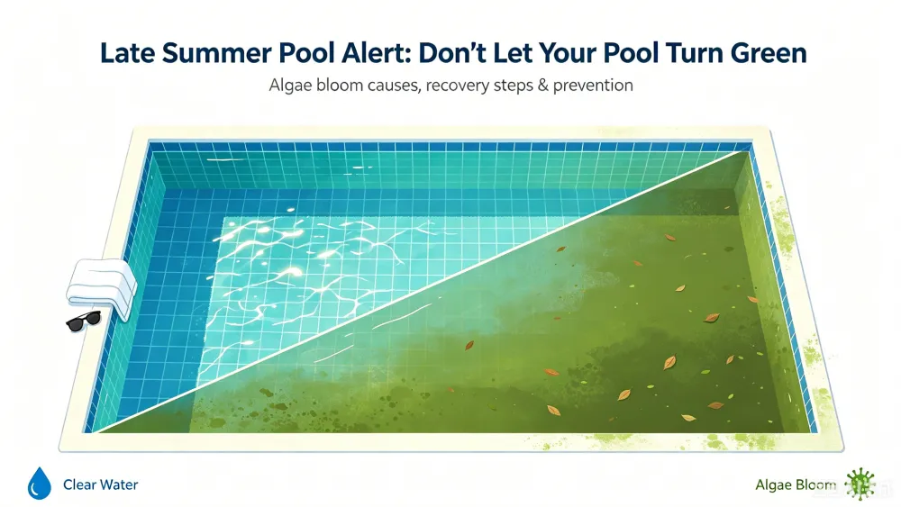 Late Summer Pool Alert: Don't Let Your Pool Turn Green