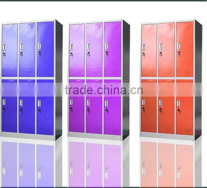 China Factory Wholesale Price Sports Anti-damp TypeSteel Storage Lockers For Public Place