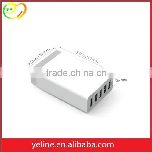 5 usb port charger with 1m line for ASUS T45/2 laser/zenfone zoom