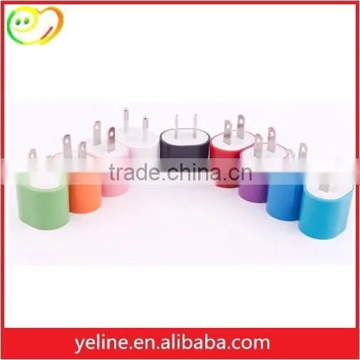 S4 dual USB adapter, 2.1A S5 wall charger, S6 candy color adapter