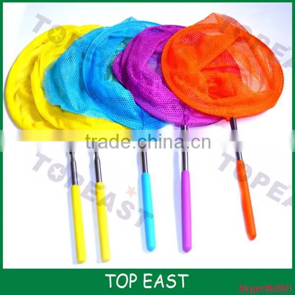 Kids Extendable Fishing Butterfy Bug Insect Net Telescopic Handle Garden Toy
