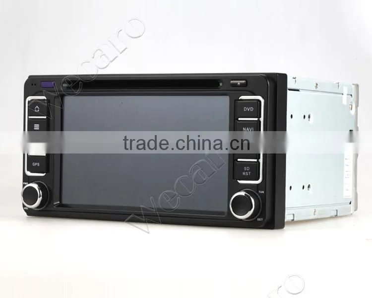 6.2 inch Android 4.4.4 HD 1024*600 touch screen car gps navigation fortoyota vios 2 din car dvd player With WIFI 3G internet