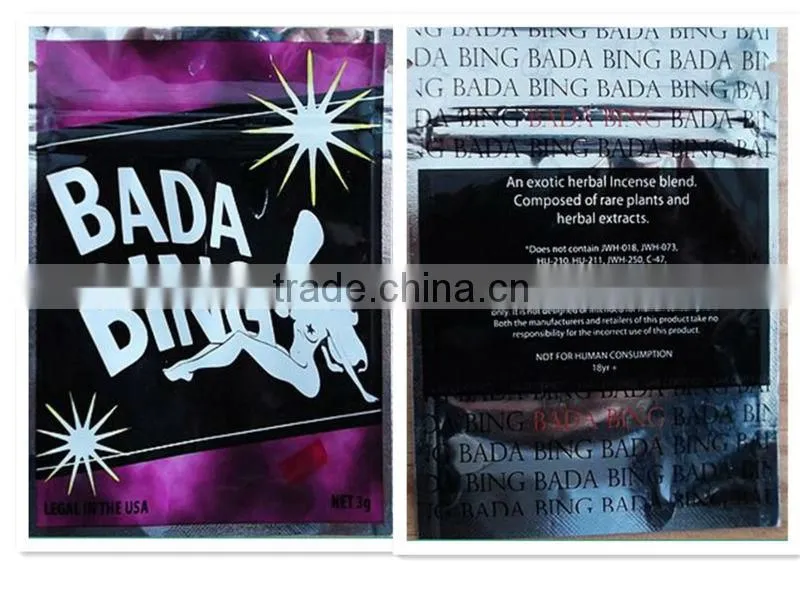pure organic blend herbal incense bag