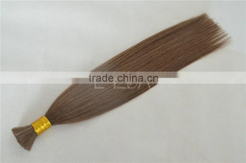 Russian human hair braiding hair bulk no weft for wig making