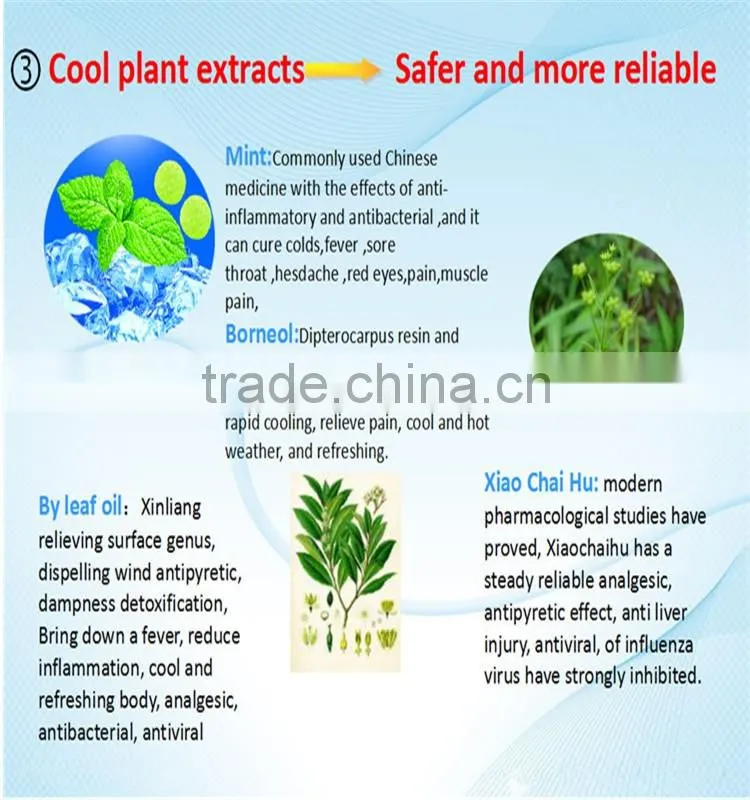 Factory Supply Baby and Adult Fever Reducing Cool Patch