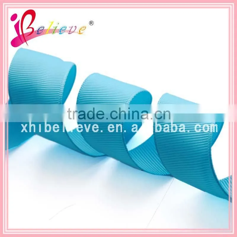 Wholesale fashionable grosgrain material solid classic simple ribbon