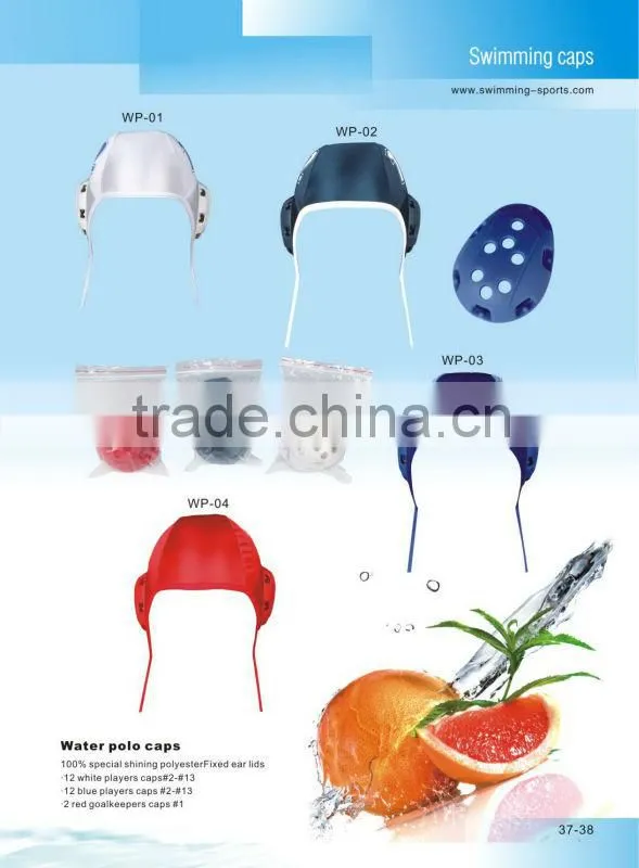 high quality of professional water polo caps