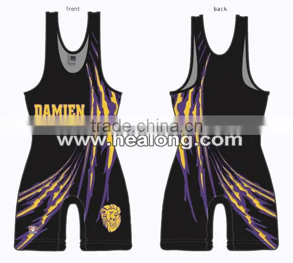 Sumo Custom Made Breathable Wrestling Suit Singlet