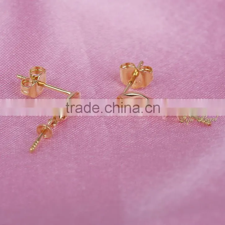 Collen Eearing Set-White AAAA Freshwater Pearl Earring set