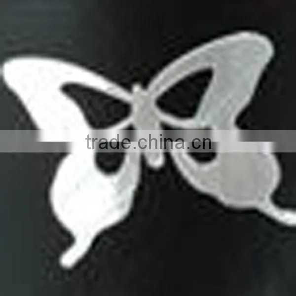 PS mirror sheet for advertising display