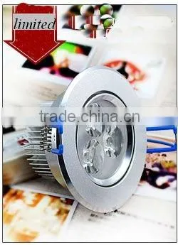 3W LED Recessed Ceiling Light
