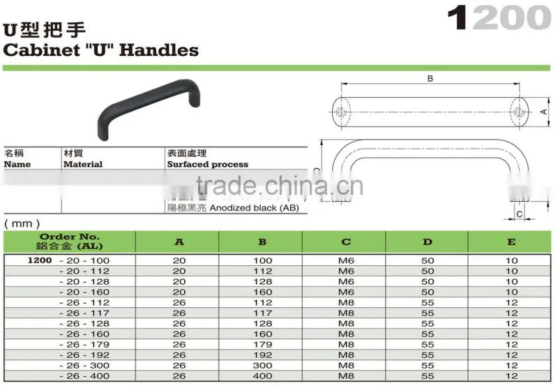 For Welding machine and CNC Metal Lathe Parts Red Cabinet Handle