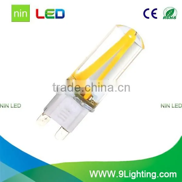Durable promotional cob dc 12v g4 g9 led bulb