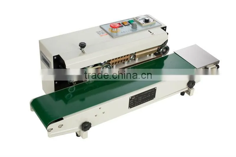 Continuous band sealer machine