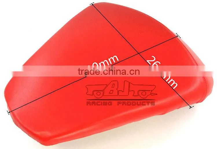 BJ-SC02-390/13 For KTM DUKE 390 2013 - 2015 Red Leather Motorcycle Seat Cover Cushion