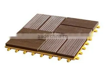 WPC anti-slip outdoor tiles