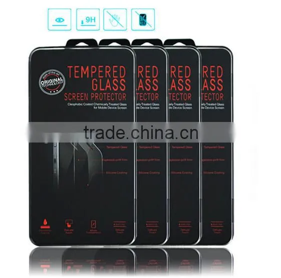 OEM/ODM For Mobile Phone 0.26mm 2.5D 9H screen protector, tempered glass for iphone 7