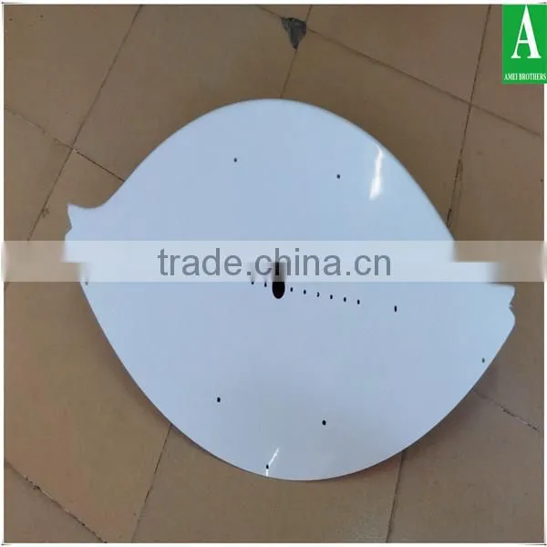 Large white ABS vacuum forming plastic decorative wall