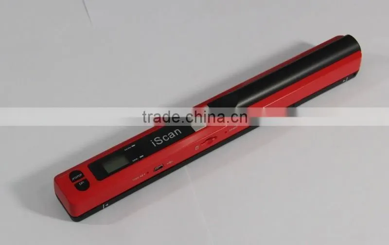 2015 potable scanner Hot 600dpi or 900dpi A4 Document Portable Scanner
