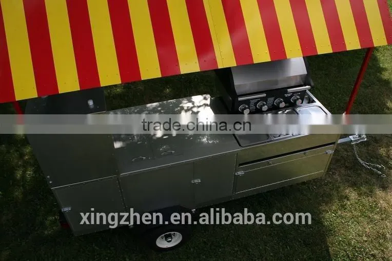 trailer for hot dog CE approved trailer for hot dog