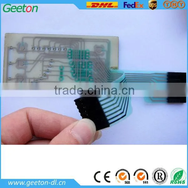 2013 High Quality Polyester LED And Metal Dome Membrane Switch Keypad