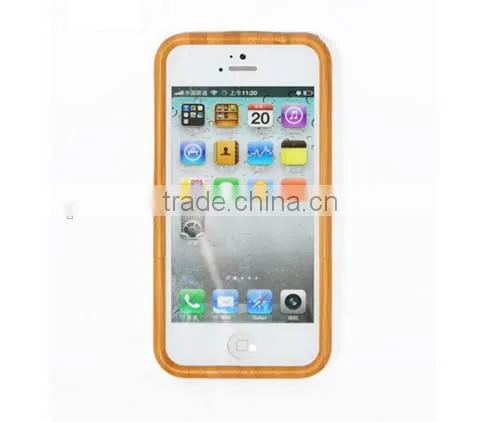 Natural Handmade Bamboo Phone Case for iphone 5