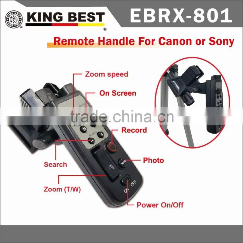 KINGBEST EBRX-801 Remote control of tripod for camcorder(LANC) / LANC remote control / LANC wired remote control