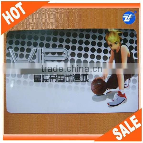 Hot selling thin high standard black metallic card