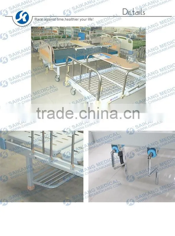 ISO9001&13485 Certification Durable Multifunctional Manual Care Bed