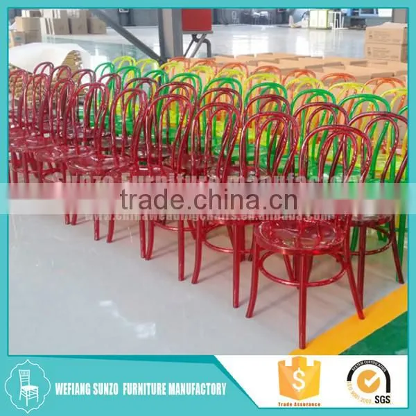 resin thonet chair hotel wedding banquet chair