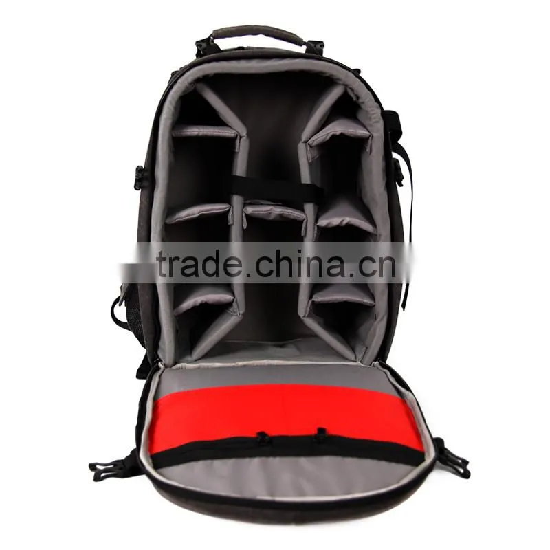 Durable nylon Professional Canvas Photographic camera bag for dslr, slr, laptop