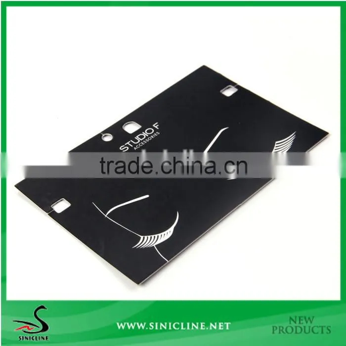 Sinicline Custom Made jewelry display cards with thick card stock
