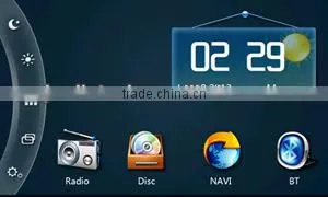 2din dvd car stereo gps for chevrolet epica 2013