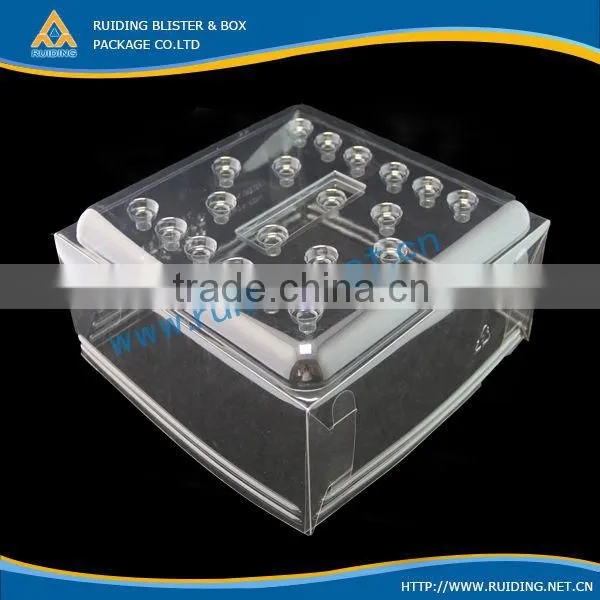 PET plastic egg tray