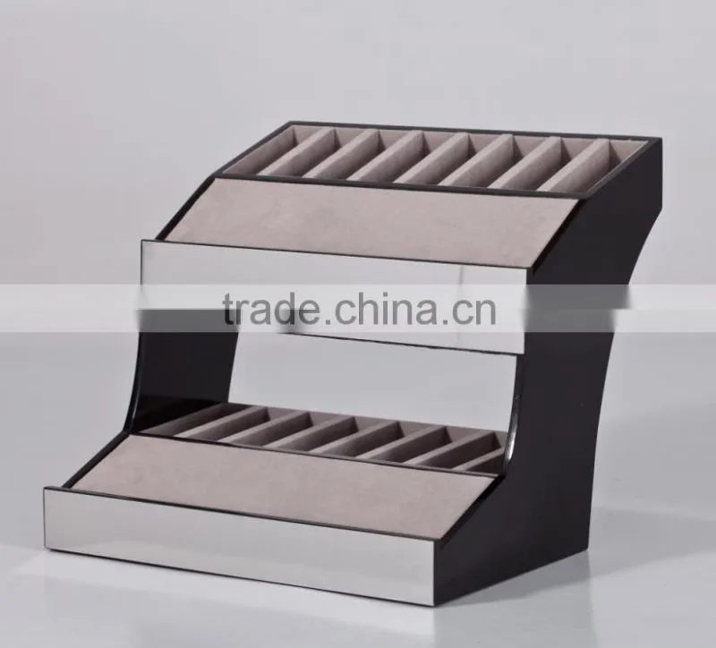 Huge LED stainless steel belt display stand