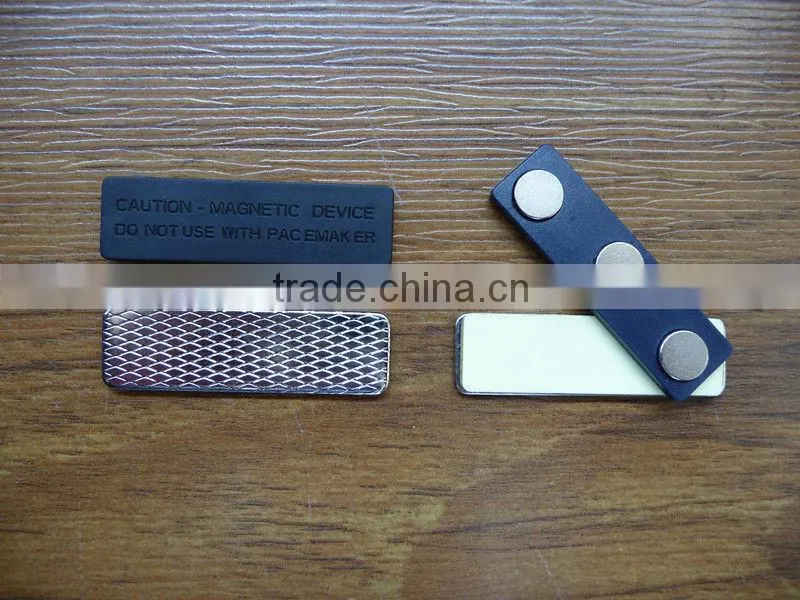 magnetic name badge