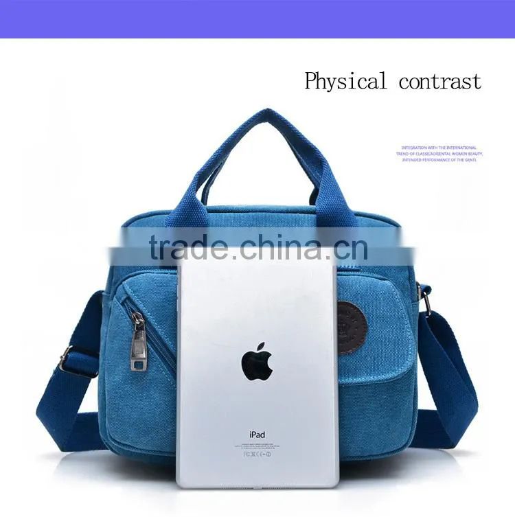 hot sale canvas shoulder bags for men handbag