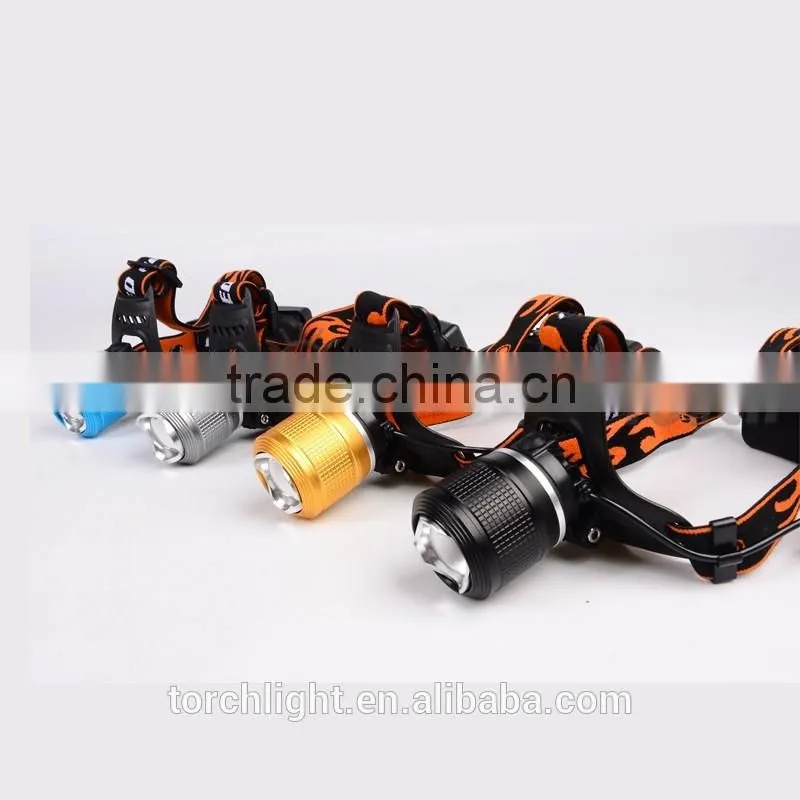 Super Power ultra bright led headlamp high quality fishing head light zoomable led fish lamps miner