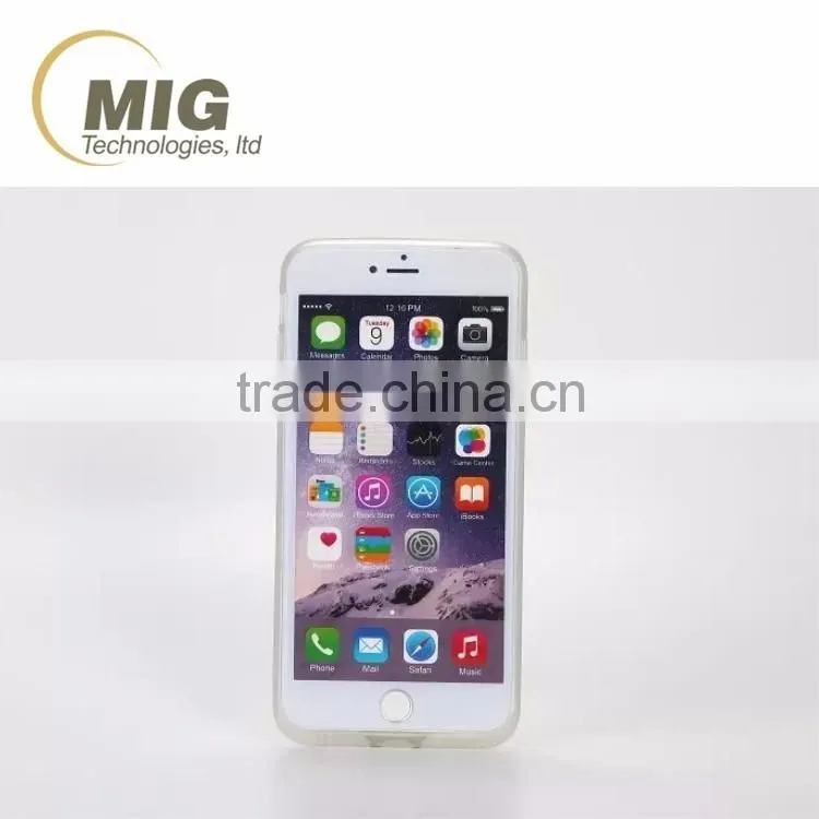 Qi Wireless Charger Receiver case portable charger receiver case for iphone 6/6s plus